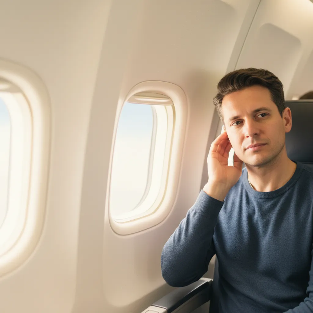 Co to jest „uczucie zatkanych uszu w samolocie”? Objawy, przyczyny i leczenie