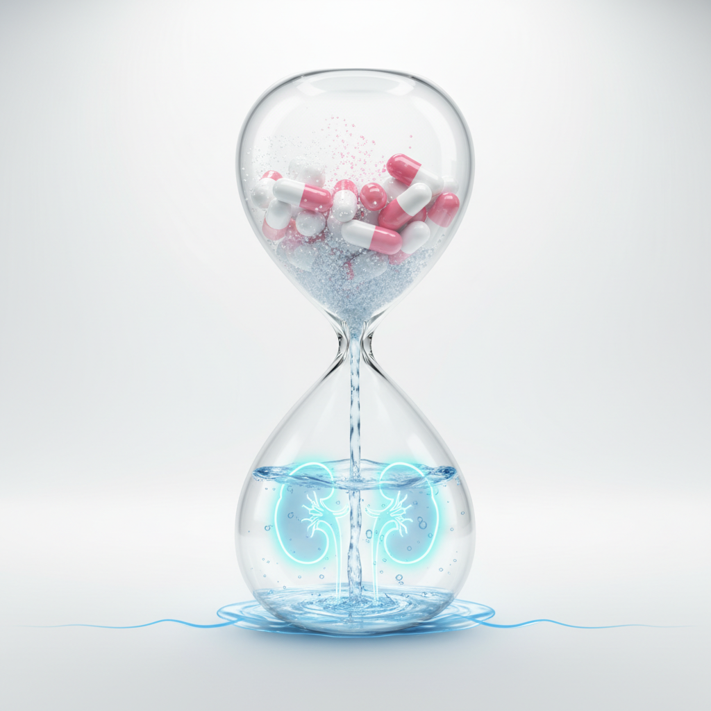 hvor lenge blir amoksicillin i systemet ditt