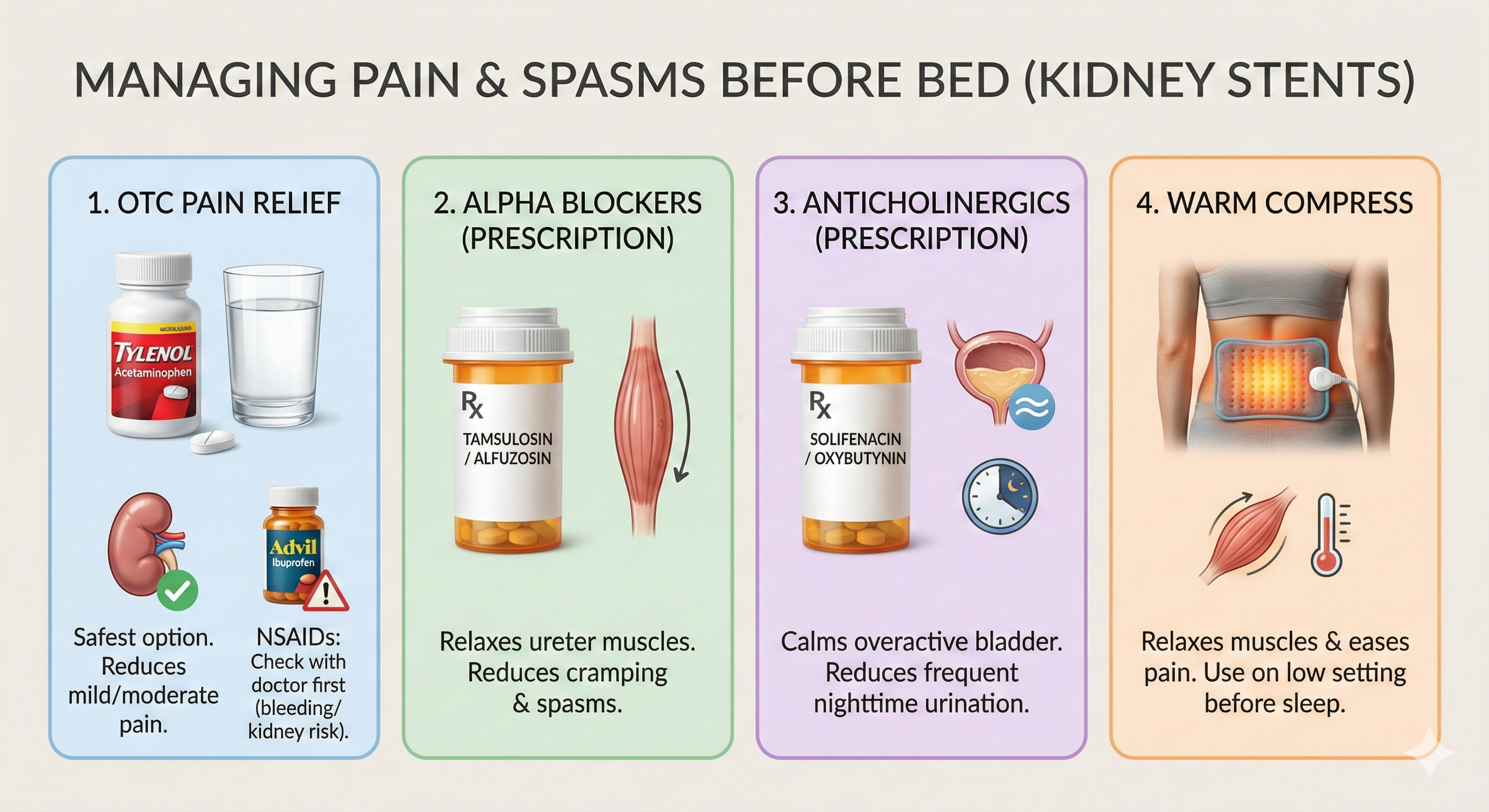 Gjumi me një stent veshkash