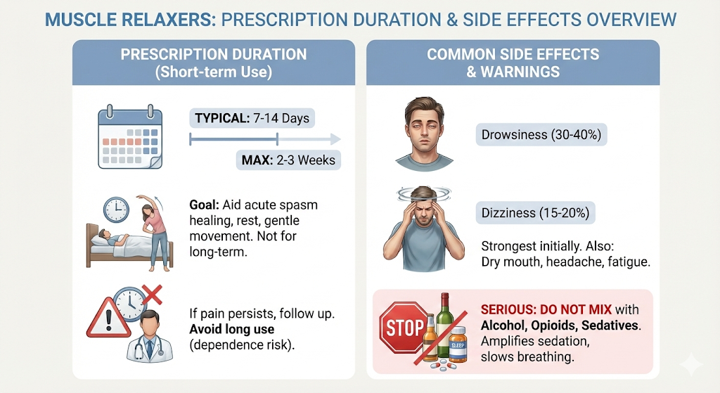 Prescribe Muscle Relaxers