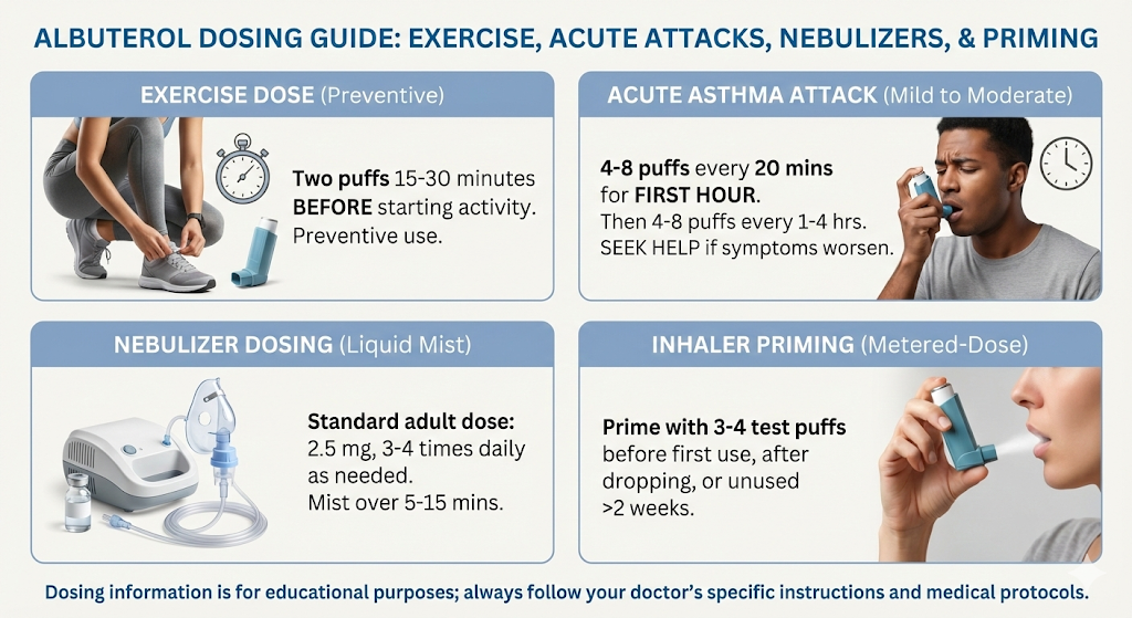 Albuterol Inhaler Dose