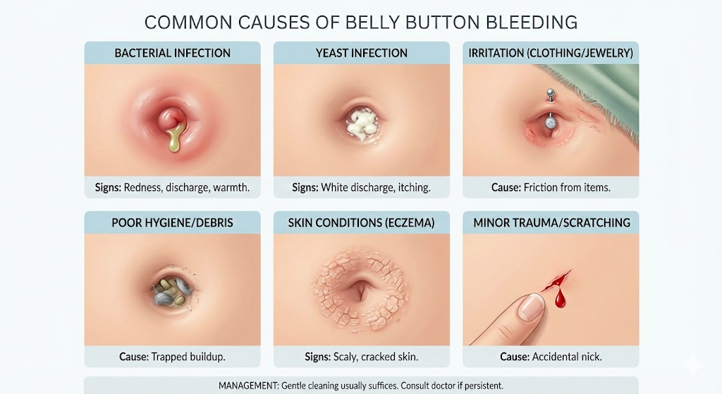 Belly Button Bleeding